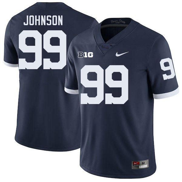 Austin Johnson Penn State Jersey,PSU Nittany Lions #99 Austin Johnson Football Uniforms-Retro